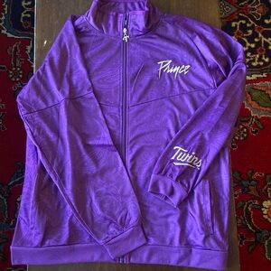 Twins x Prince Night Purple Zip-Up, size L
